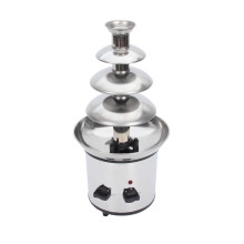 4 Tier Chocolate Fountain Machine for Parties and Weddings, Large 7.7lb Capacity, Easy Assembly