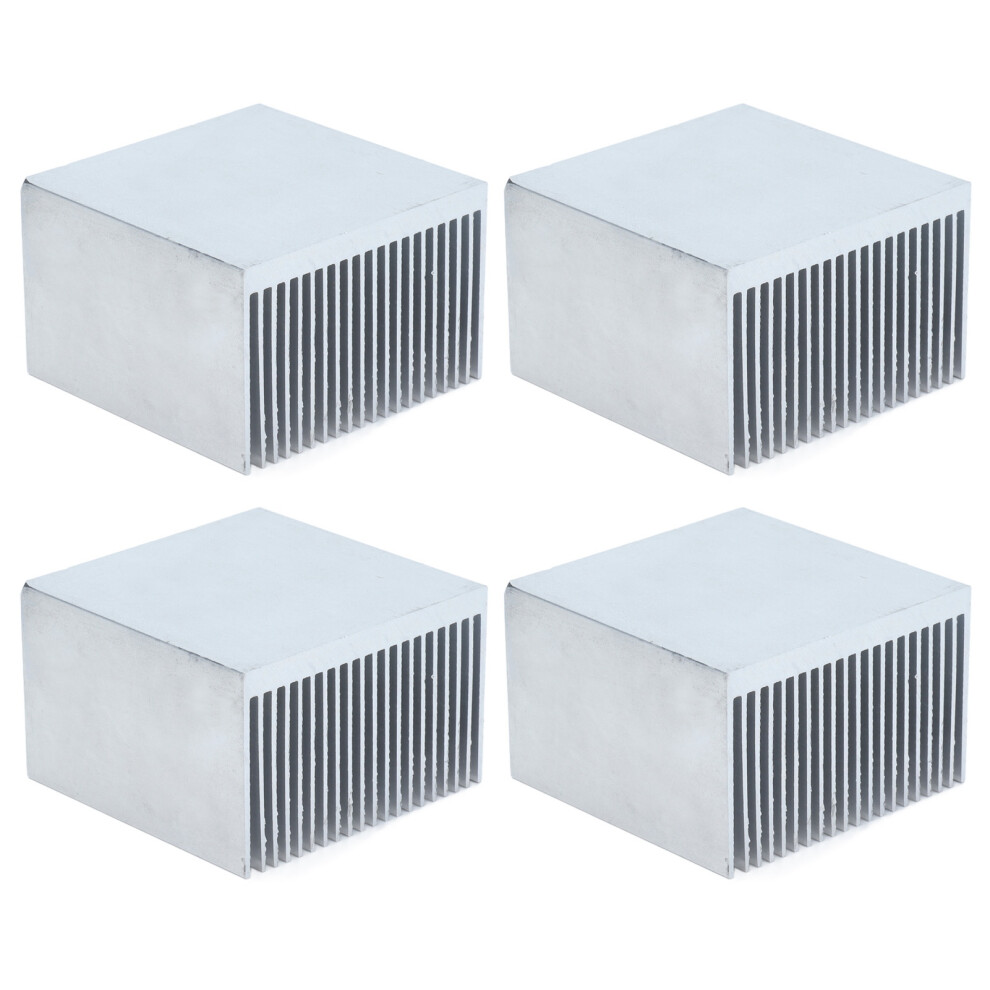 4Pcs Aluminum Cpu Heatsink Radiator 60X60x39mm Cooling Fins 9321376463246