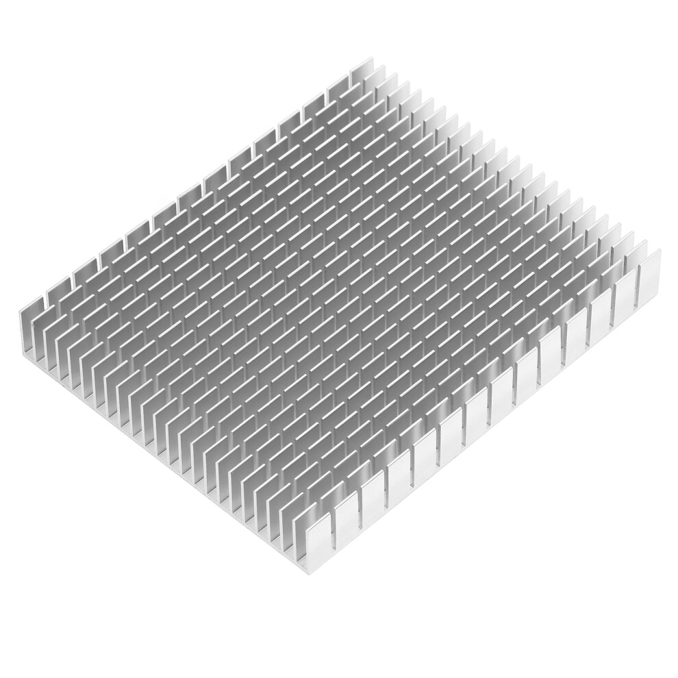 Aluminium Cooling Heatsink Radiator 150X120x20mm For Cpu Pcb Amplifier White 8481376463071