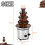 4 Tier Stainless Steel Chocolate Fountain with Separate Heating Function for Parties 5