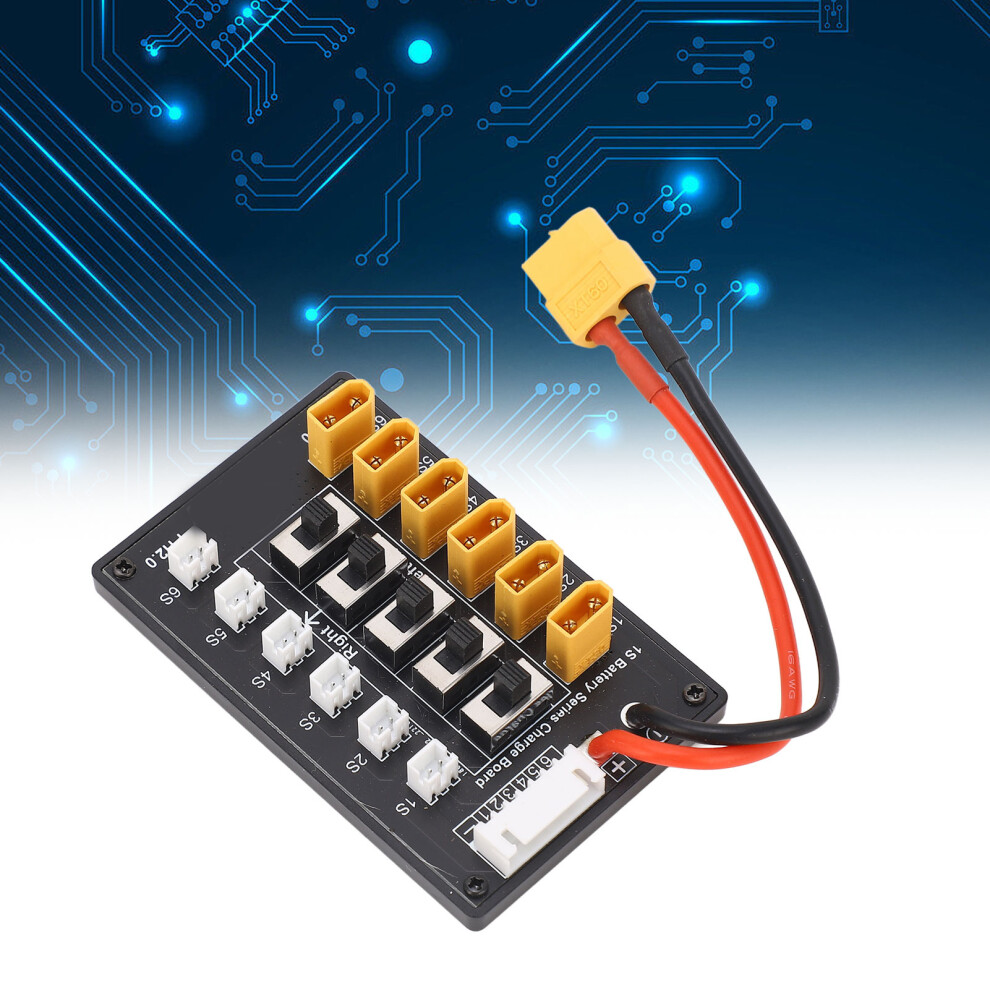 Series Charging Board For Tiny Whoop 1S Lipo Battery Ph2.0mm 7641376467580