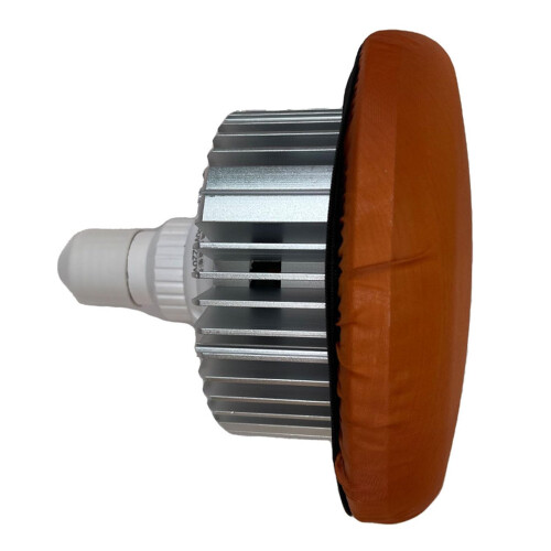Diffuser Lamp Sock, Small 15Cm Cloth Softens Light, Photography Accessory, Mushroom Light Diffuser, Coffee Color