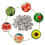 50 Pcs Compressed Peat Nutrient Blocks for Seedlings, Φ40 X 10 mm 6
