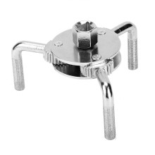 Oil Filter Wrench 3 Jaw 63105mm Chrome Vanadium Steel Universal Removal Tool for Cars and Trucks