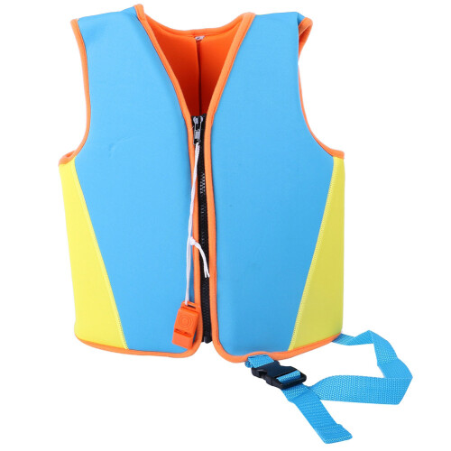 Kinder Neopren Lernschwimmweste Blau Größe M 1