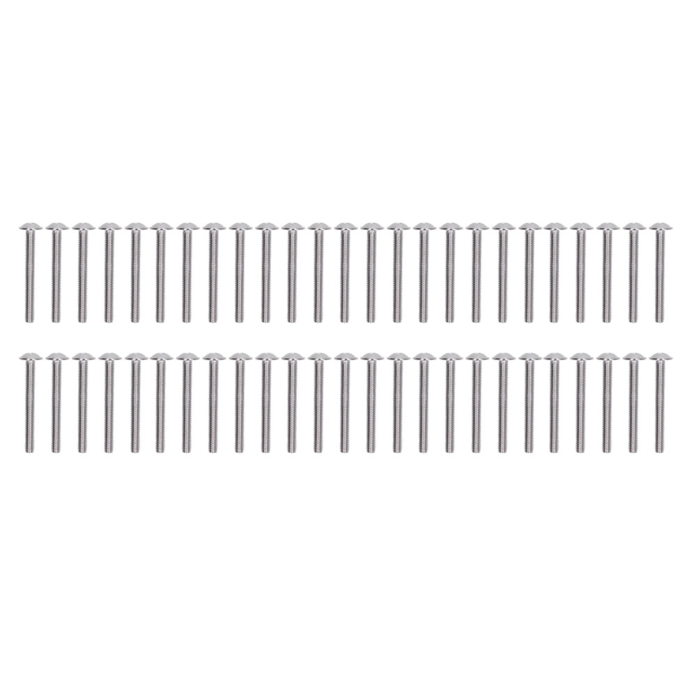 Hex Socket Drive Screws, Flanged Button Head Fasteners Made Of A2-70 Stainless Steel, Chemical Prevention And Oxidation Prevention Coating, Corrosion 9358999798493