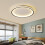 36W LED Ceiling Light, 3000K/4000K/6500K Bathroom Lights IP44 Waterproof 5