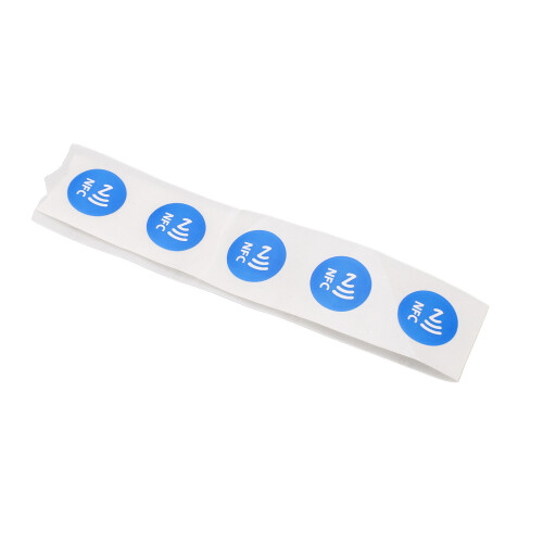 30 Blau Wasserfeste PVC NFC-Tags 504 Bytes Programmierbare Aufkleber für die mobile Nutzung