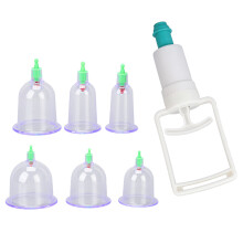 Transparent Cupping Can Set - Enhances Visual Comfort & Safety