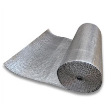 Radiator Reflector Panels SelfAdhesive Aluminium Foil Double Bubble Insulation Roll 1x4m Energy Saving