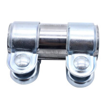 35Mm X 95Mm Rohr Verbinder Doppel Klemme Auspuff Anlage FA1 Rohr Verbinder für Auspuff Anlage Auto Werkzeuge Fahrzeug Modifikation