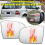 Driver Left Side Rearview Heated Mirror Glass for - M-Class W163 2002 2003 2004 2005 2
