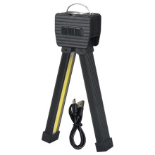 Magnetic Pose Light Portable, Rechargeable Folding Work Light, Outdoor Waterproof Garden Lamp, 7 Brightness Levels