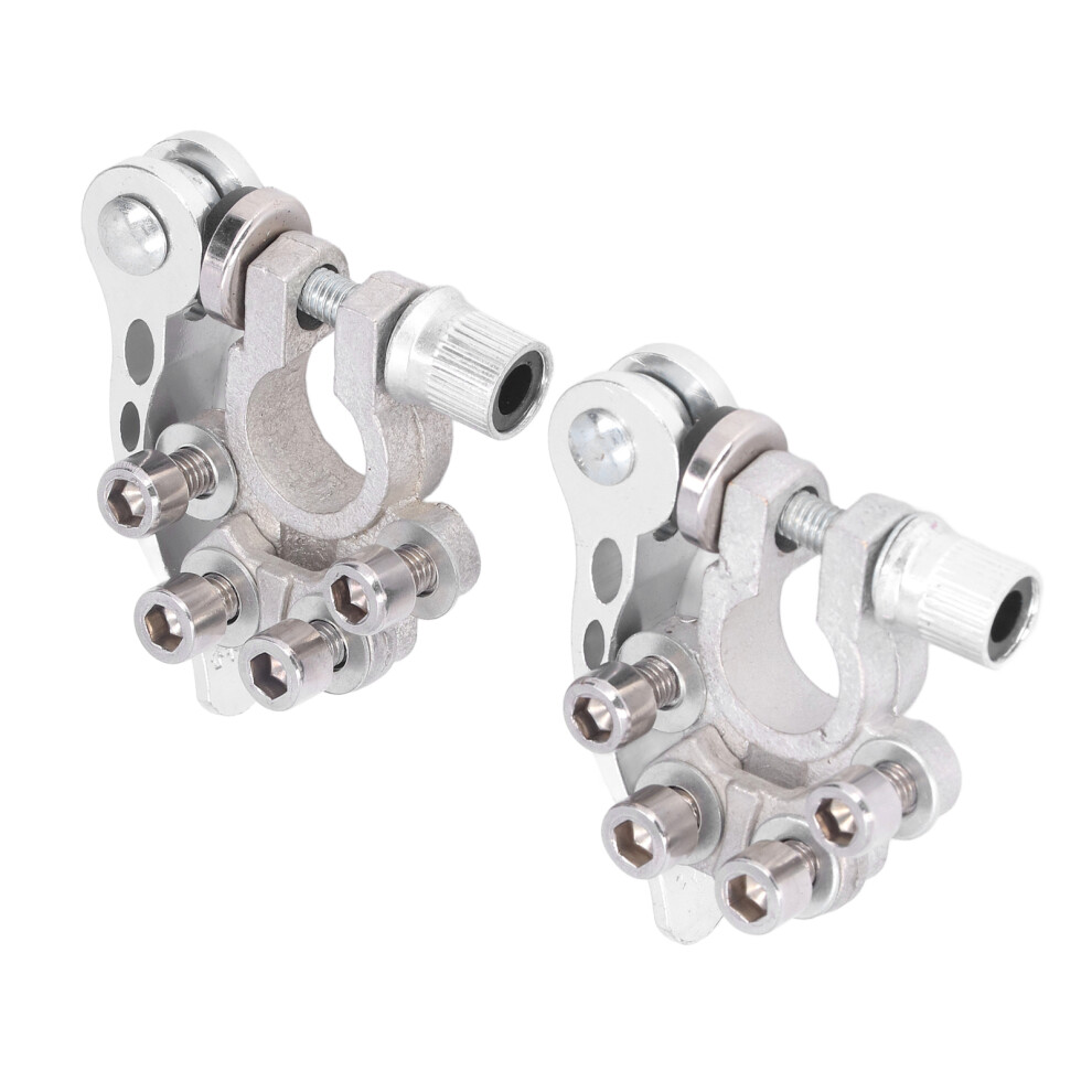 Durable Copper Battery Terminal Connectors With Hex Wrench - 2 Packs 4911376472932