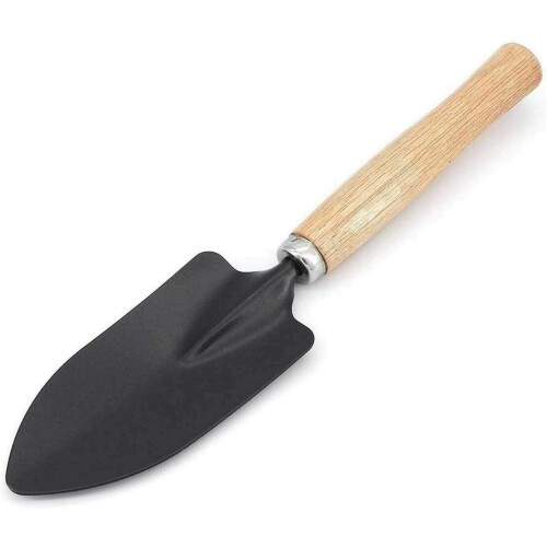 Garden Hand Tools Set Solid Stainless Steel Trowel Mini Hand Fork Ergonomic Wood Handle Shovel