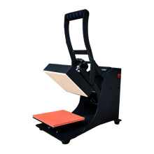 Heat Press Machine 500W 15x15cm for TShirts with Dual Temperature Display and Adjustable Pressure