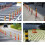 Traffic Cones Plastic Posts With Reflective Collars, Portable Spring Bases, Barrier Cones For Parking, BlackYellow 4