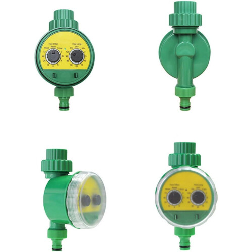 Garden Watering Timer with  Cycles, Automatic Irrigation Controller for Lawn and Plants 2