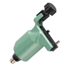 Máquina de tatuagem rotativa com design ergonômico, estrutura leve em liga de alumínio, equipamento de tatuagem silencioso com baixa vibração e