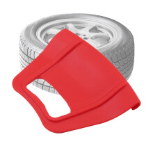 Rim Protector AntiScratch Wheel Rim Guard with AntiSlip Grip for Car and Motorbike Tire Changing Red