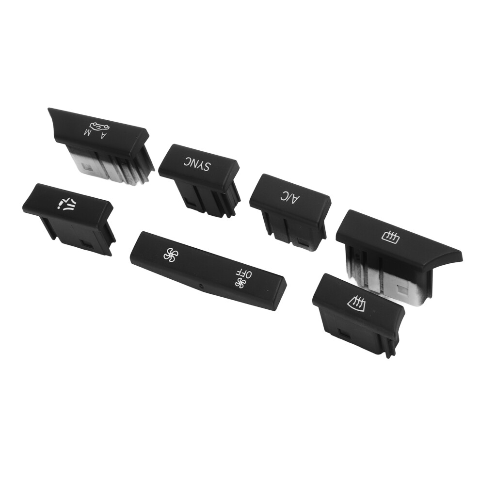 7Pcs Dashboard Ac Button Replacement Kit For X3 X4 F25 F26 2013Â2018 7901376476303