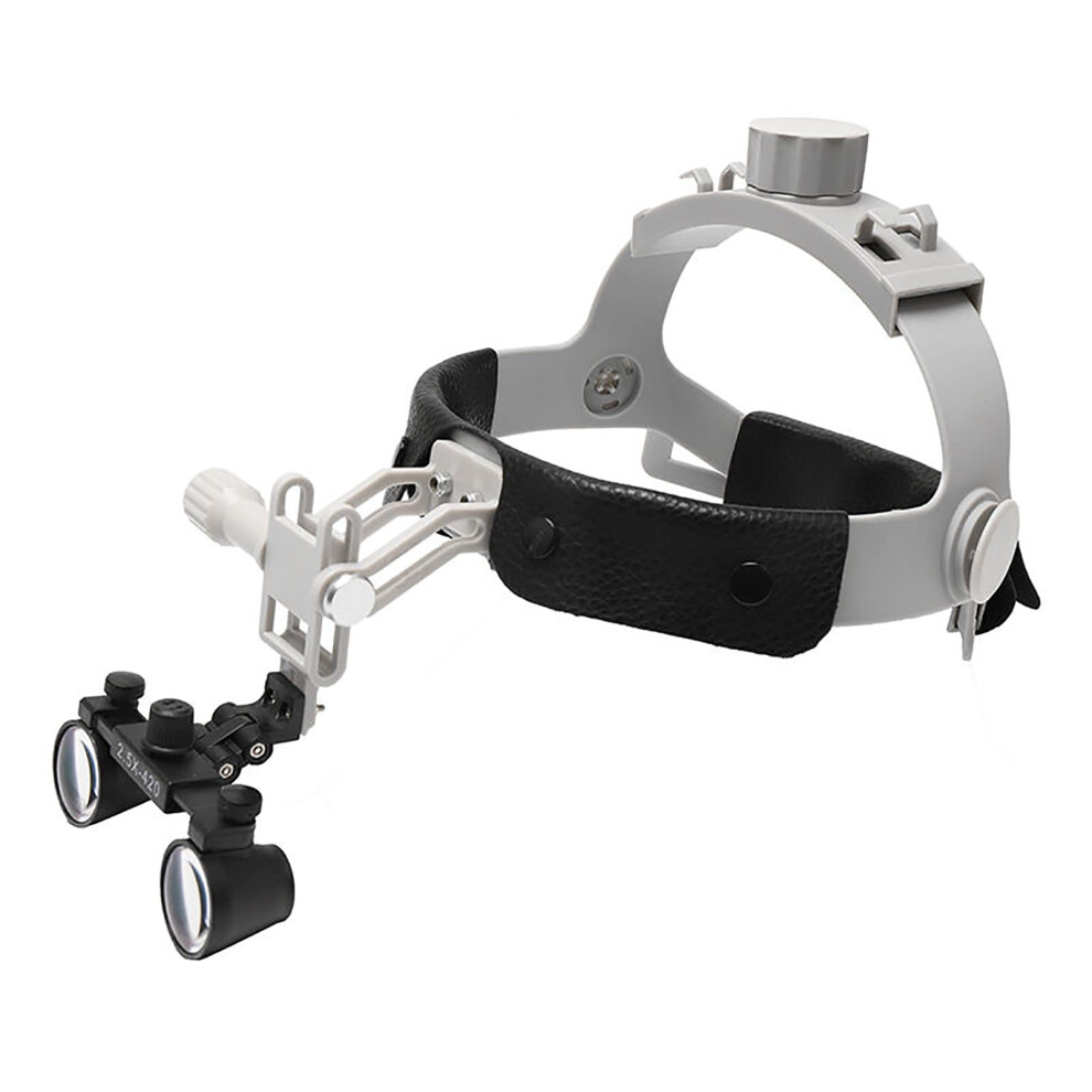 Surgical Binocular Loupes 2.5X 420mm Head-Mounted Dental Surgical Loupes Medical Optical Equipment