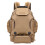 Khaki Adventure Backpack, Large Capacity With Waterproof Coating Lining And Load Compression System 1