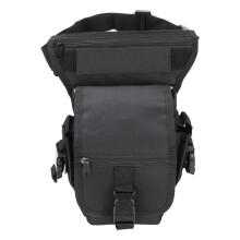 Compact Tactical Drop Waist Bag For Outdoor Activities, Thigh Pack With Adjustable Straps And Multipurpose Pockets For Traveling Motorcycling Hiking C