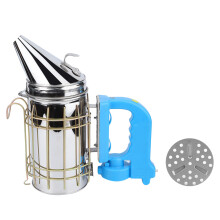 Smoke Calming Bees, Stainless Steel Bee Smoker, Corrosion Proof Material Ensures Durability, Ergonomic Handle for Comfortable Inspections, Protective