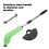 σε 1 Weed Wacker Edger, Ασύρματο Επαναφορτιζόμενο Χλοοκοπτικό για Συντήρηση Γκαζόν, 7