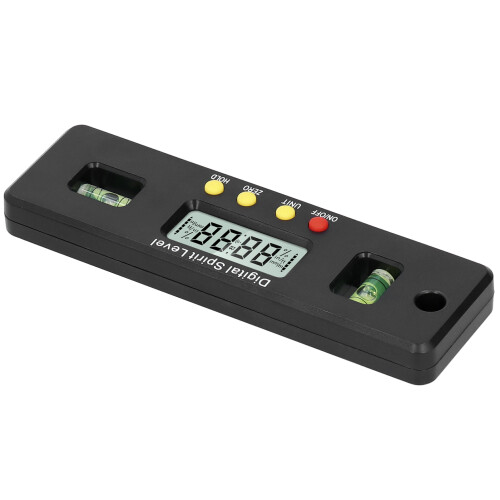 Precision Smart Tool Inclinometer, Magnetic Base Protractor For Accurate Measurement, Compact Design, Easy Storage With Hanging Hole 2