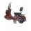 Metal Art Tin Model RED vespa scooter 4