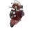 Metal Art Tin Model RED vespa scooter 5