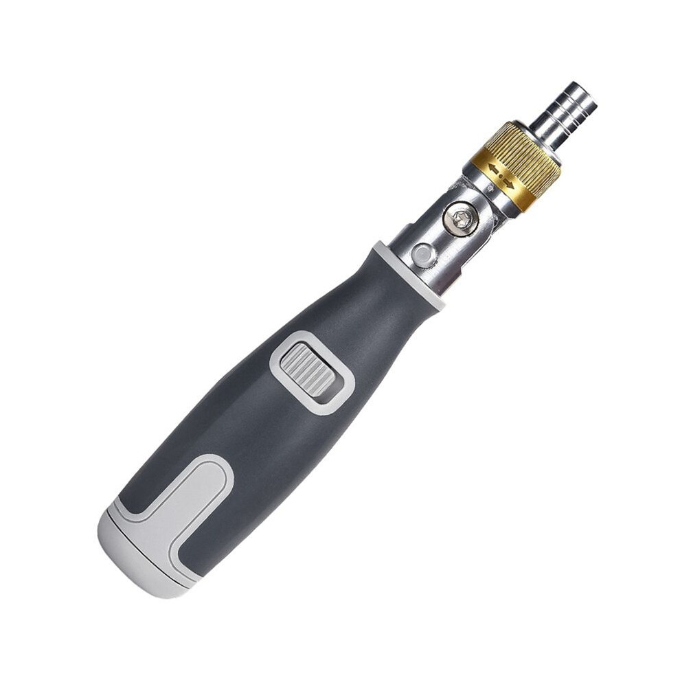 10-In-1 Gray Screwdriver Set Bidirectional Ratchet Deformation Multi-Angle Special-Shaped Screwdriver With Batch 6033906246375
