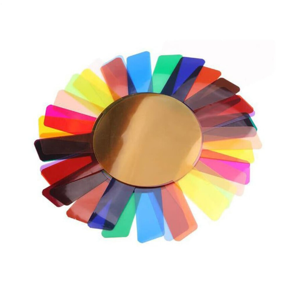 Flash Gels Color Correction Sheets For Lighting Durable Flexible Film For Studio Photography, Improves Color Accuracy Yellow 9347817651515
