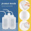 24 Pcs GunCleaning Kit Paint 500Ml Plastic Squeeze 8