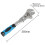 Multifunctional Five-In-One 10-Inch Retractable Adjustable Wrench 3
