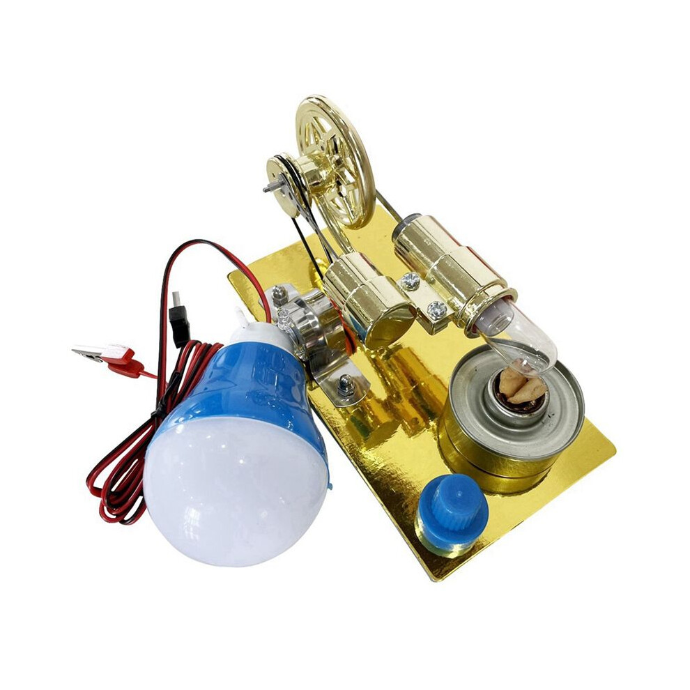 Stirling Balanced Engine Model Steam Power Physics Popular Science Small Production Invention Experiment Education Tool Light 6033357135419