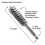 12 Pc Stainless Steel Bore Brushs Twisted Wire Dri 10