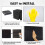 12 Pack Self-Adhesive Sound Proof Foam Panels, Hig 8