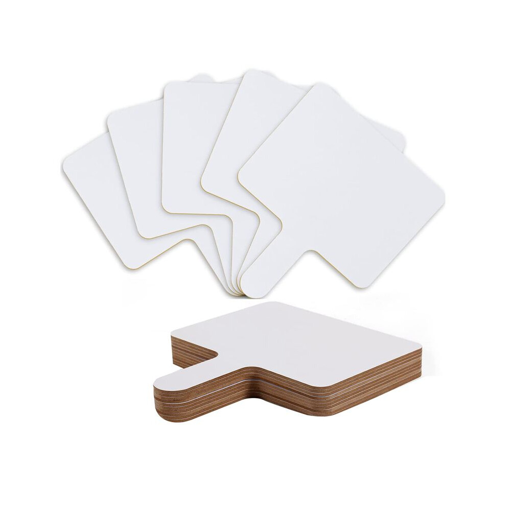 Semoic 10Pcs 9.6X8inch Dry Erase Answers Paddle, Handhold