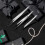3 Pcs Tip Tweezers with Rubber, Non-Marring Silico 6