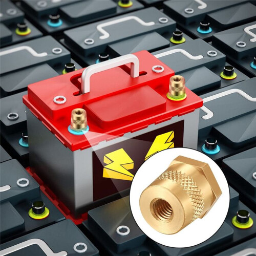 Battery Terminal Connectors,Battery Post Terminals,For M8 Top or Side Terminal Charging Posts,Battery Cable Terminals 1