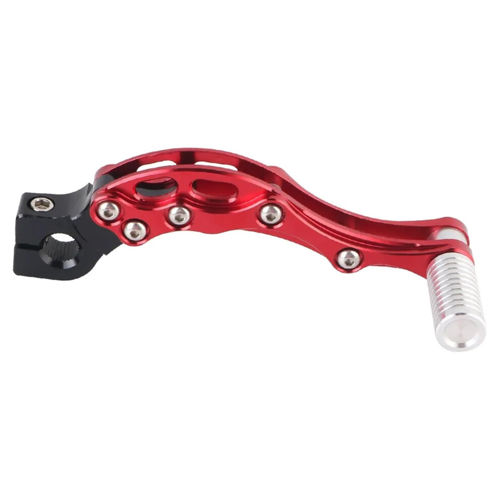 Motorcycle Kick Starter Lever Cnc Aluminum Alloy For Honda 139Qmb Scooter Durable Easy Install Red 9382693425270