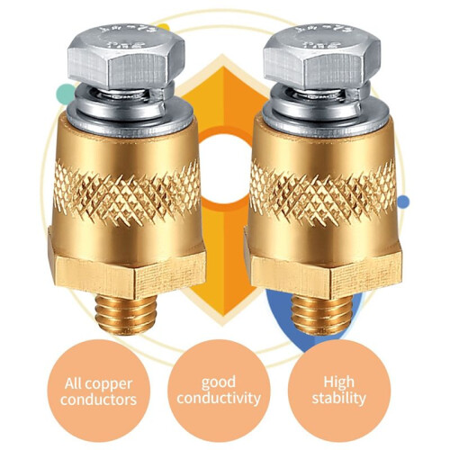 Battery Terminal Connectors,Battery Post Terminals,For M8 Top or Side Terminal Charging Posts,Battery Cable Terminals 2