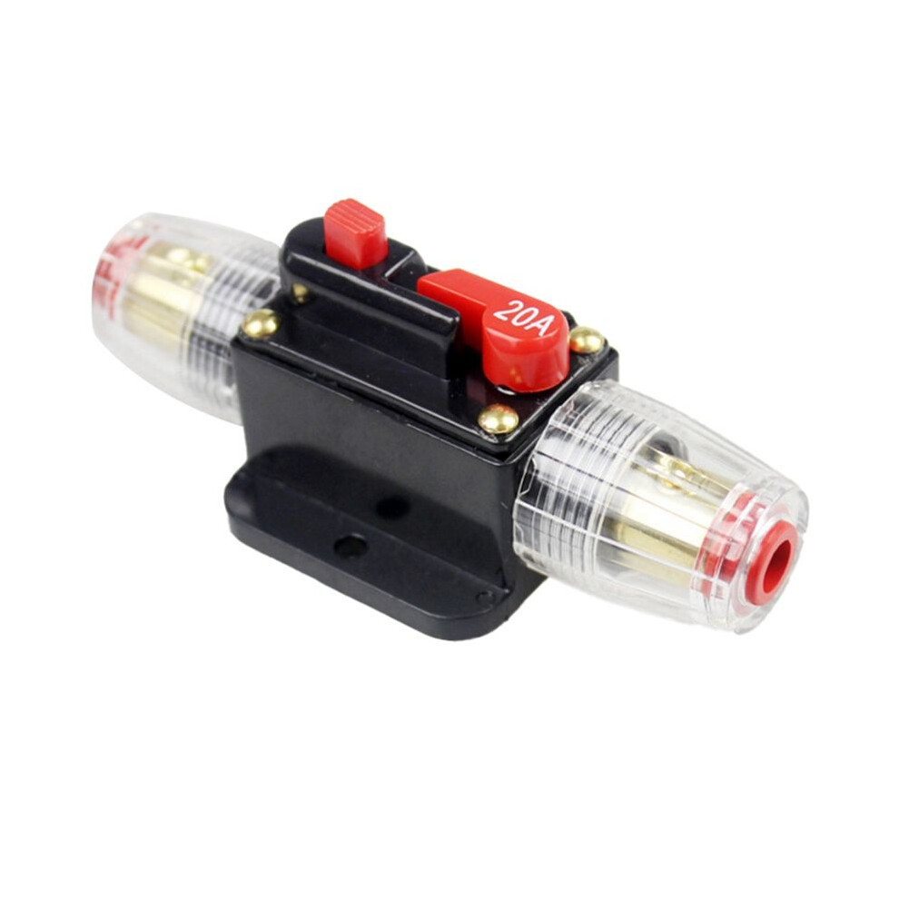 Photovoltaic Audio Resettable Fuse Circuit Breaker Reversible Circuit Breaker Fuse Holder 20A 6033665581151