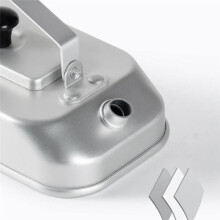 Tragbarer Camping-Teekessel Aus Aluminiumlegierung, Camping-Kochtopf mit Griff, Outdoor-Kochgeschirr für Reisen und Rucksackreisen