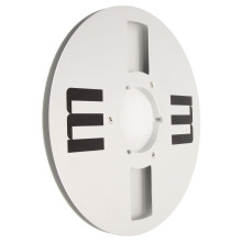 1/4 Zoll Aluminiumlegierungs-Open-Reel für Tonband, silber, universell