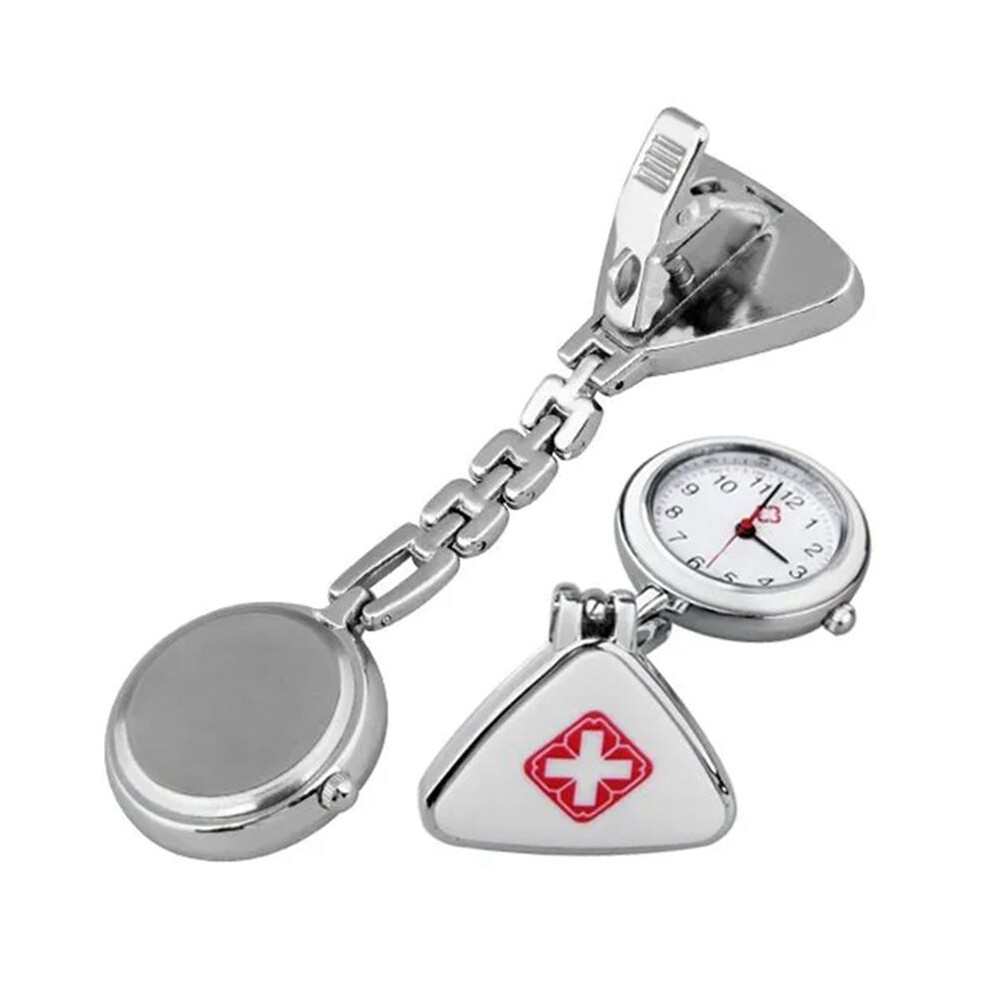 Clip Nurse Doctor Pendant Pocket Quartz Watch Triangle Nurse's Table 6031630400292