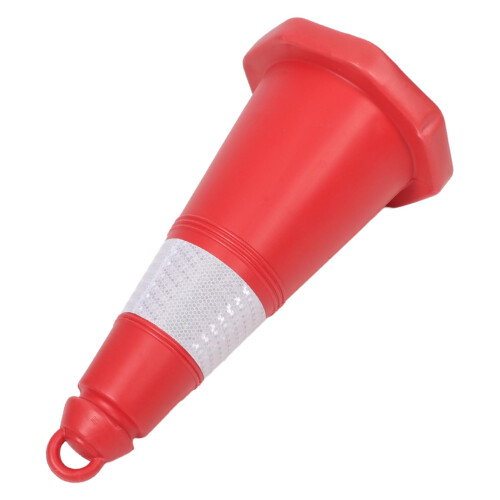 Traffic Safety Cones Weatherproof Plastic Durable Parking Cones With Reflective Collar For Driver Training